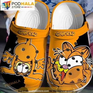 Garfield 3D Funny Crocs Crocband Slippers