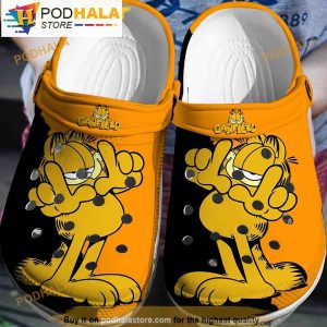 Garfield The Movie Cartoon 3D Funny Crocs Crocband