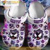 Gastly Pokemon White 3D Funny Crocs Crocband Slippers