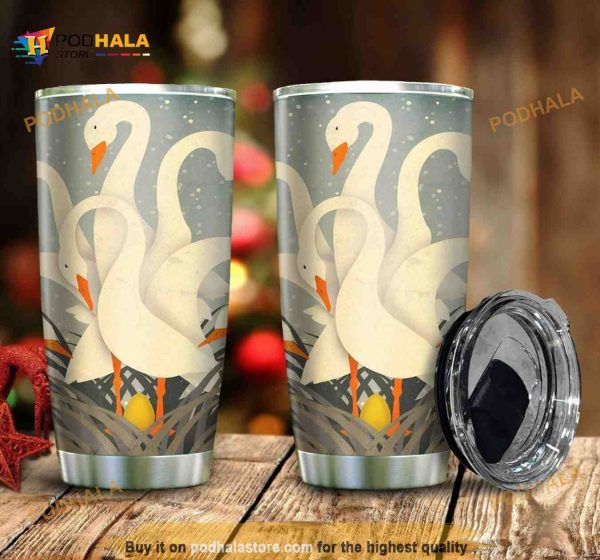 Geese Gift Travel Coffee Tumbler All Over Print 3D