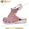 Geometric Paisley Red And Teal 3D Funny Crocs Crocband