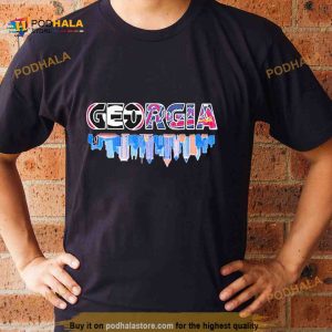 Georgia Skyline Sports Teams Retro Shirt