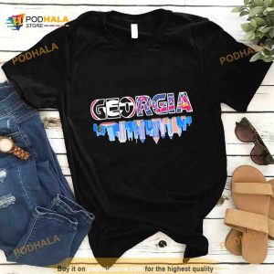Georgia Skyline Sports Teams Retro Shirt 2