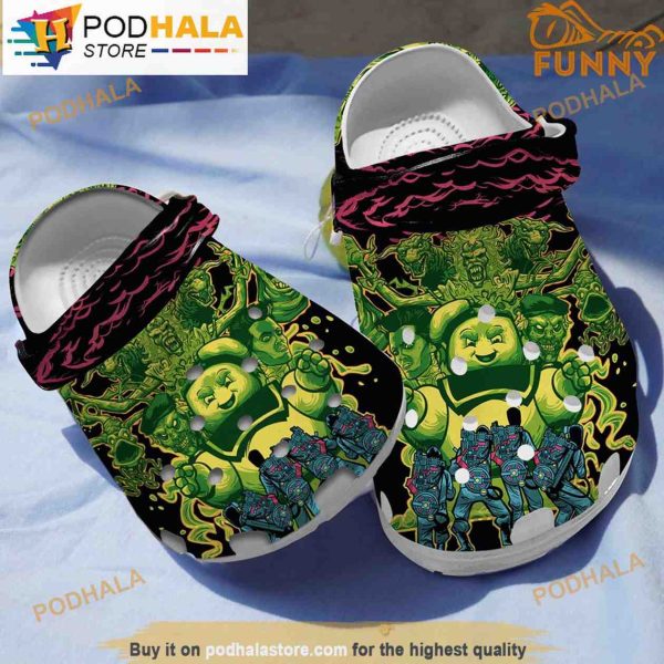 Ghostbusters Weed 3D Funny Crocs Crocband