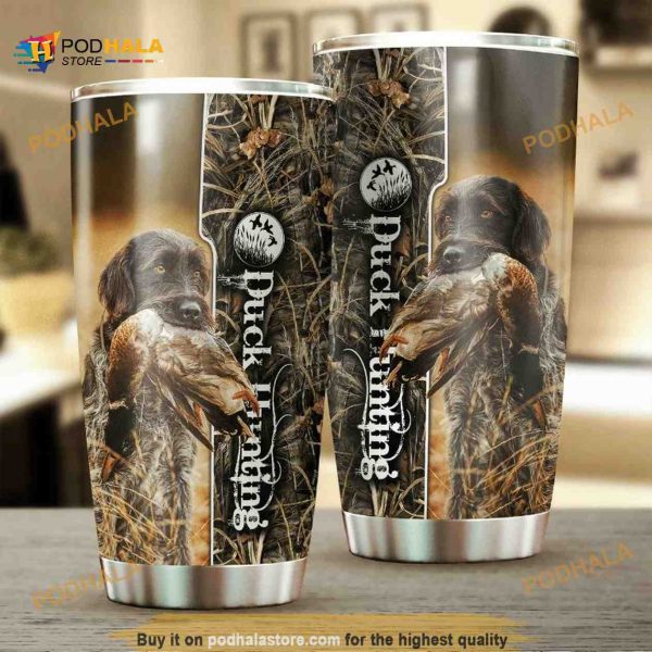 Gifts For Dad Duck Hunting Stainless Steel Cup Coffee Tumbler