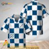 Gingham Busch Latte Funny Hawaiian Shirt Gift For Beer Lovers