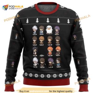 Gintama Sprites Xmas Ugly Wool Sweater