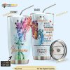 Giraffe Mom To Daughter Personalized Colorful 6 Coffee Tumbler