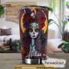Girl Tattoos And Skull Coffee Coffee Tumbler All Over Print 3D