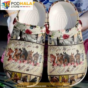 God Says You Are Horse 3D Funny Crocs Crocband