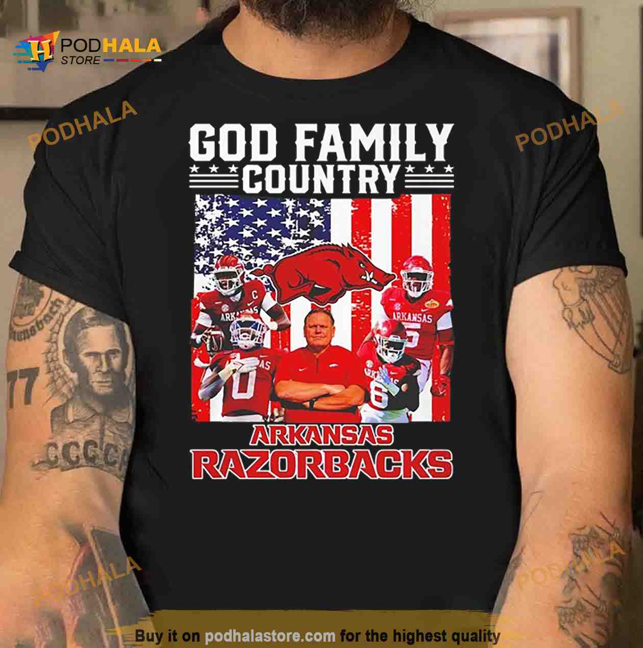 God family country Arkansas Razorbacks 2023 Shirt God family country Arkansas Razorbacks 2023 Shirt