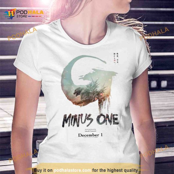 Godzilla Minus One By Takashi Yamazaki December 1 New Poster T Shirt