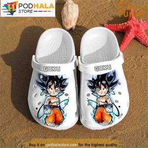 Goku Anime Dragon Ball Z 3D Funny Crocs Crocband