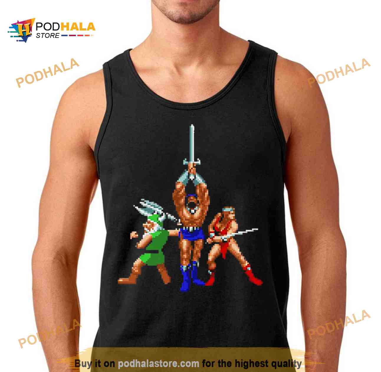 Golden Heroes Double Dragon Shirt Golden Heroes Double Dragon Shirt