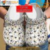 Golden Retriever Pattern 3D Funny Crocs Crocband Classic Clog