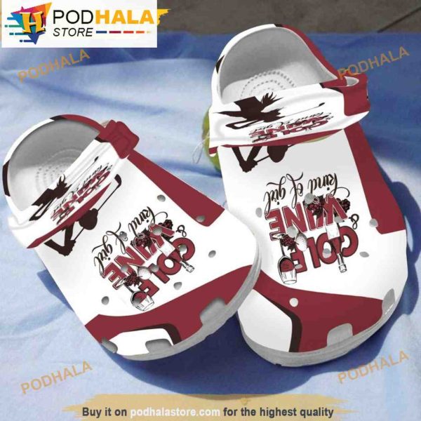 Golf And Wine Kind Of Girl For Sport 3D Funny Crocs Crocband