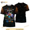 Goofy Dog Quotes Orange Black Pattern Disney Cartoon 3D Shirt