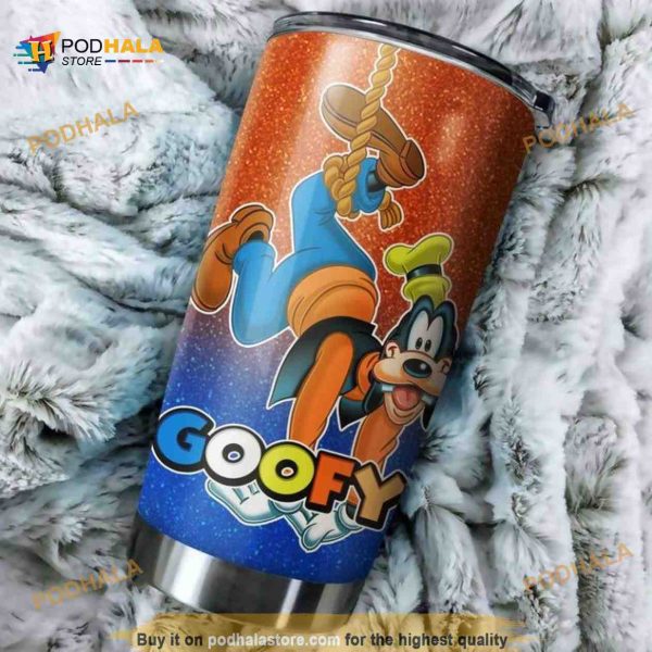 Goofy Gift Travel Coffee Tumbler All Over Print 3D