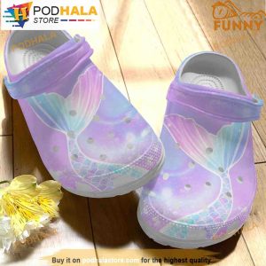 Gorgeous Mermaid 3D Funny Crocs Crocband