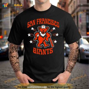 san francisco giants grateful dead t shirt