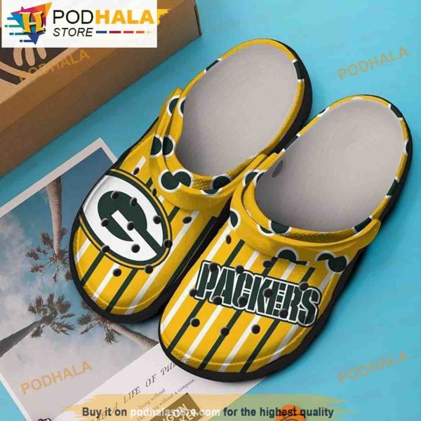 Green Bay Parkers 3D Funny Crocs Crocband