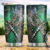 Green Dragonfly Stainless Steel Cup Coffee Tumbler