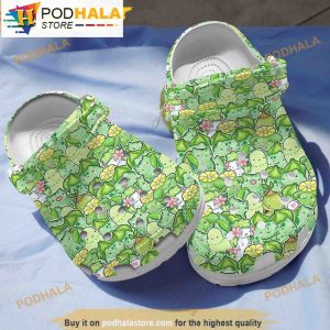 Green Pokemon 3D Funny Crocs Crocband