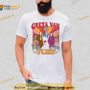 Greta Van Fleet Retro Musical Shirt 2