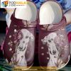 Greyhound Flowers Just A Girl Dog 3D Funny Crocs Crocband