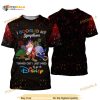 Grumpy Dwarf Quotes Red Black Pattern Disney Cartoon Unisex 3D Shirt