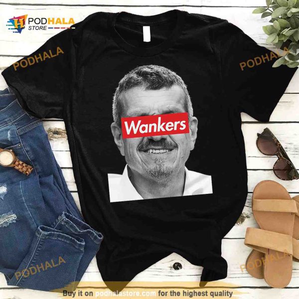 Guenther Steiner Haas Wankers Shirt