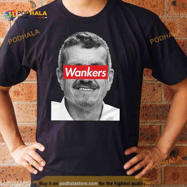 Guenther Steiner Haas Wankers Shirt