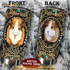 Guinea Pig Personalized Gift Travel Coffee Tumbler