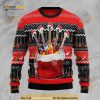 Guitar Christmas Xmas Ugly Wool Sweater
