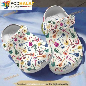 Guitars Collection Music 3D Funny Crocs Crocband