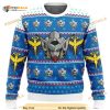 Gundam Helmet Xmas Ugly Wool Sweater