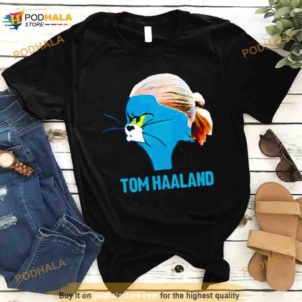 Haaland Tom And Jerry Shirt