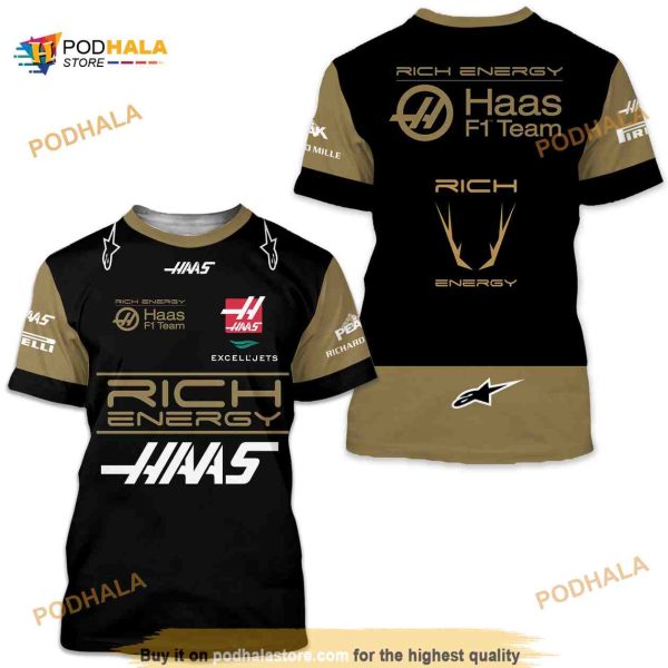 Haas F1 Team Rich Energy 3D Shirt