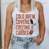 Halloween Costume Cold Brew Covens Coffins And Curses Halloween Shirt