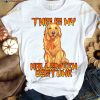 Halloween Golden Retriever This Is My Halloween Costume Shirt