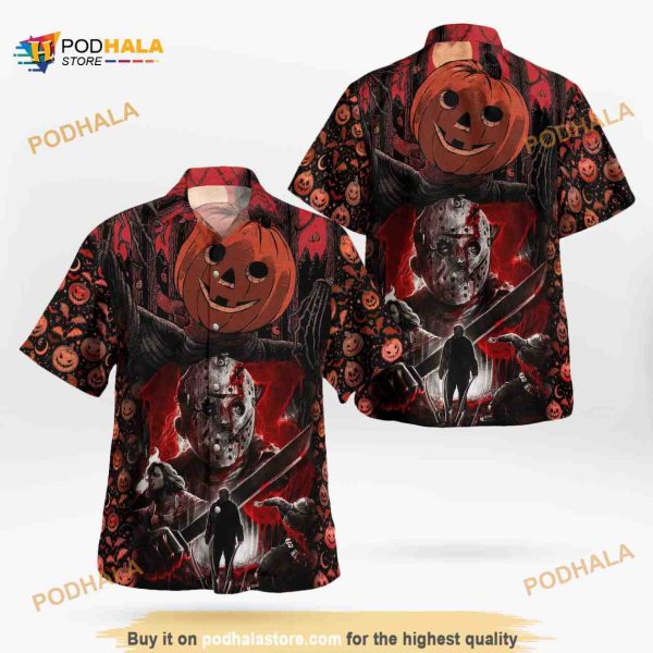 Halloween Horror Michael Myers Hawaiian Shirt