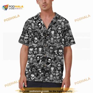 Halloween Horror Movie Killers Halloween Hawaiian Shirt
