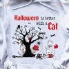 Halloween Is Better With A Cat Halloween Cat Costume, Halloween Characters Cat Shirt