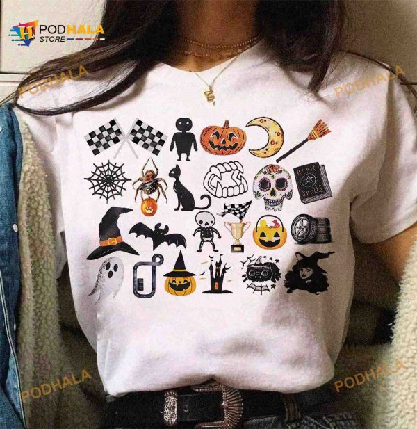 Halloween Objects Halloween Charactor Happy Halloween Costume Shirt