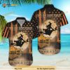 Halloween Witch On A Dark Desert Highway Halloween Hawaiian Shirt