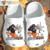 Happy Dog Sitting On Shark Nurse Halloween 3D Funny Crocs Crocband