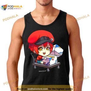 Hataraku Saibou Cells At Work Red Blood Cell Shirt 2