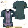 Haunted Mansion Butler Halloween 3D Shirt