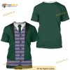 Haunted Mansion Butler Halloween Costume 3D Shirt