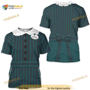 Haunted Mansion Maid 3D Shirt, Haunted Mansion Costume, Disney Halloween Costume